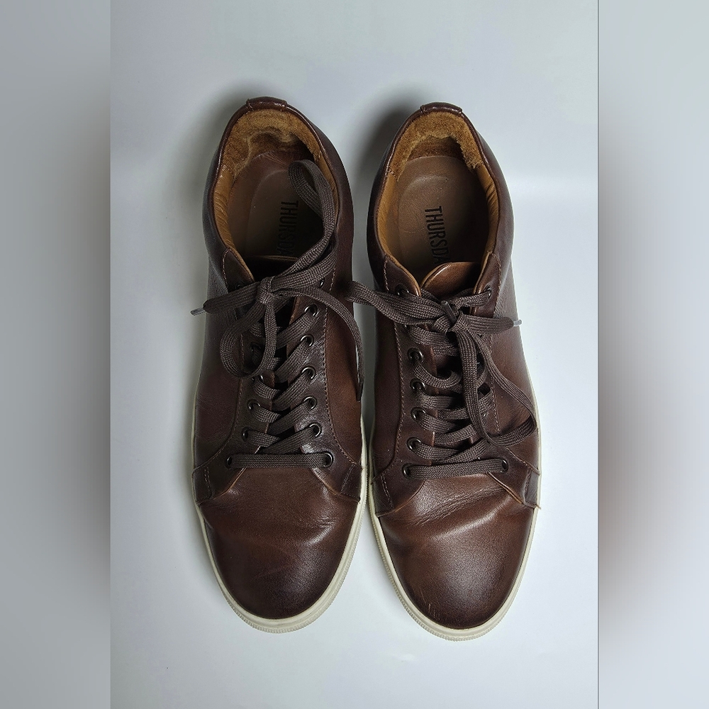 Thursday Boot Co. Men's Premier Low-Top Leather Sneaker Size 11.5